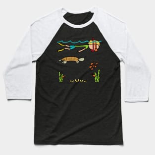 Snorkeling Baseball T-Shirt